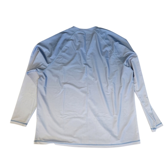 Men's Blue Rash Guard - Picture 2 of 2